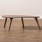 Baxton Studio Scarlette Mid-Century Walnut Finished Coffee Table 159-9736 - alternate 7